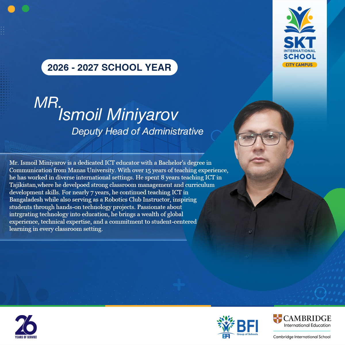 Tr. Ismoil Miniyarov