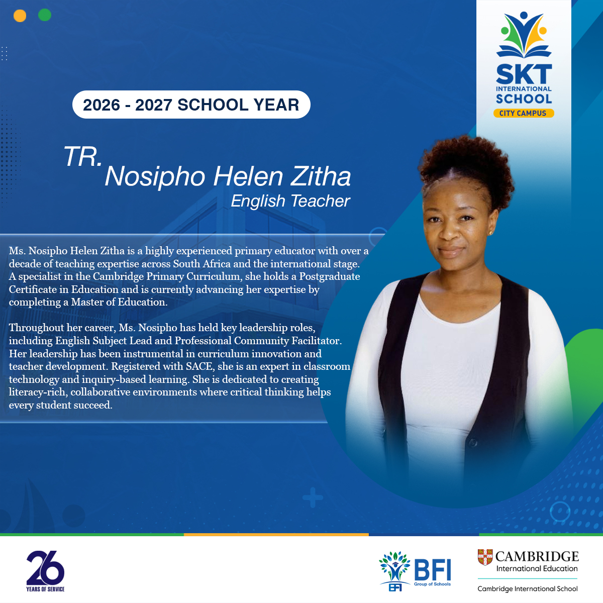 Tr. Nosipho Helen Zitha