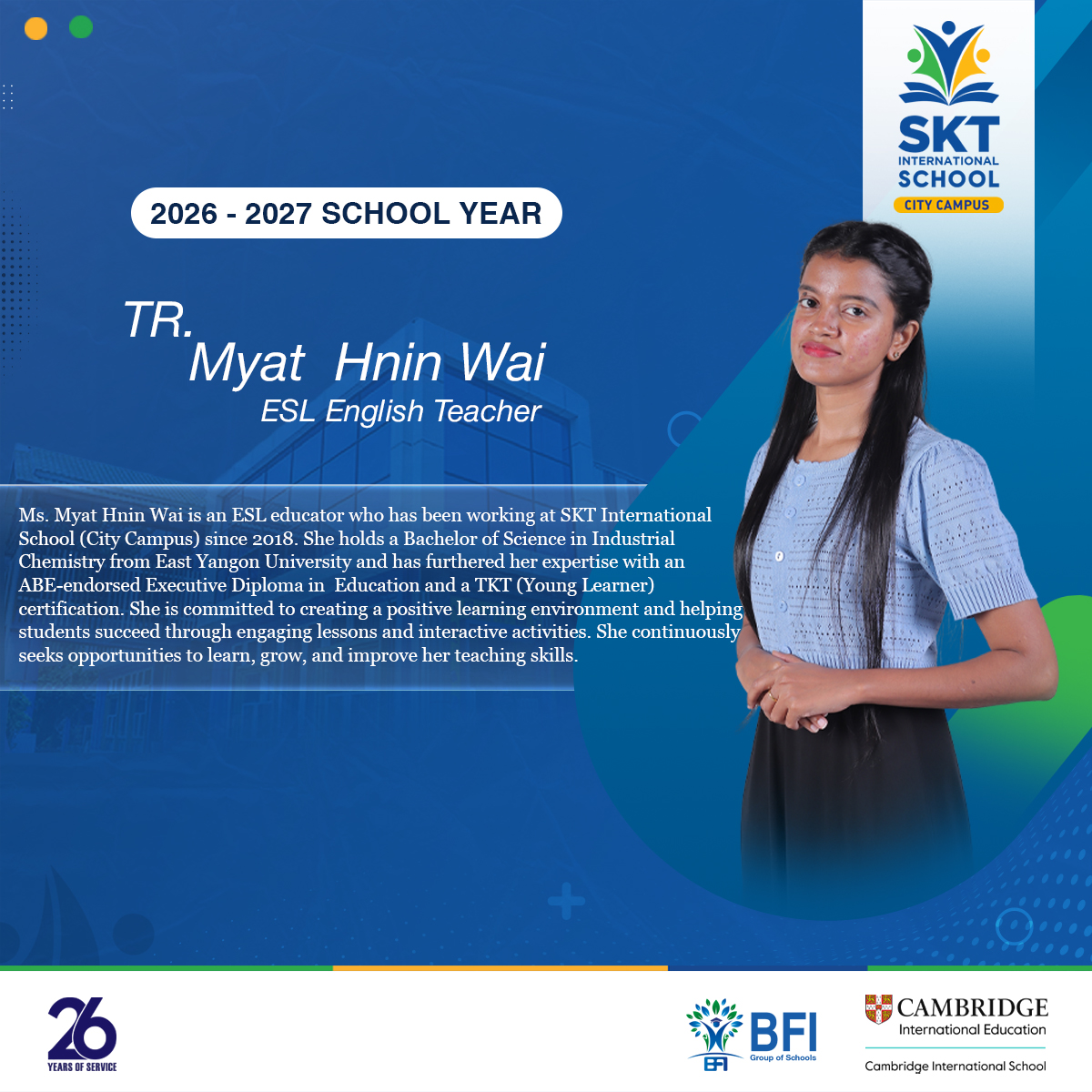 Tr. Myat Hnin Wai