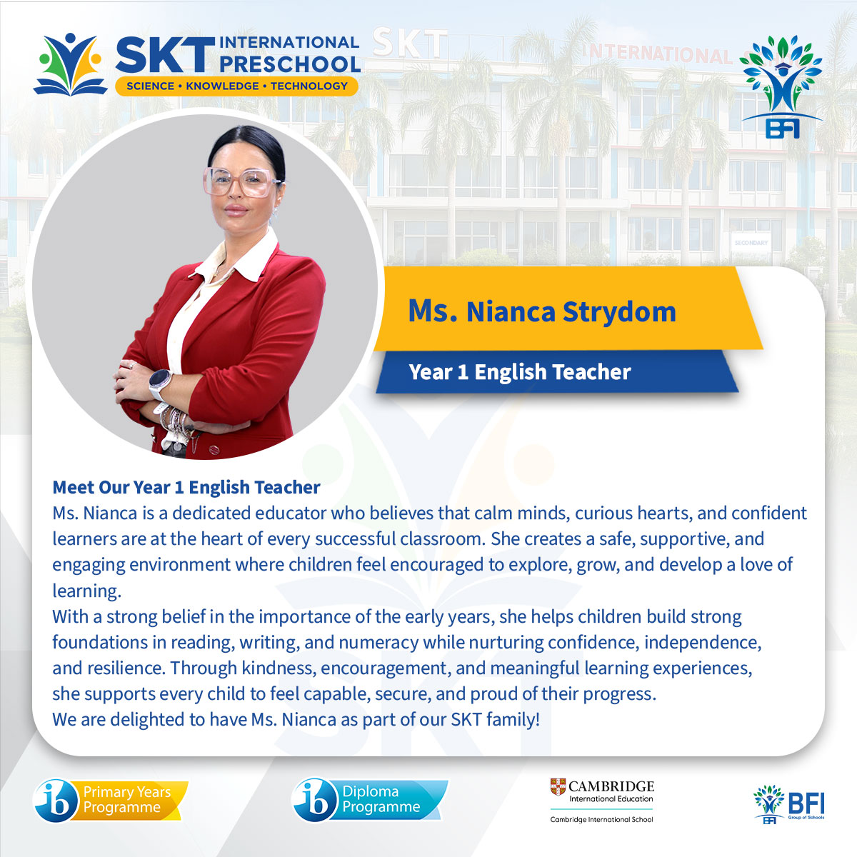 Ms. Nianca Strydom