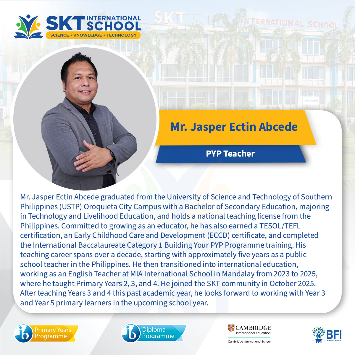 Mr. Jasper Abcede