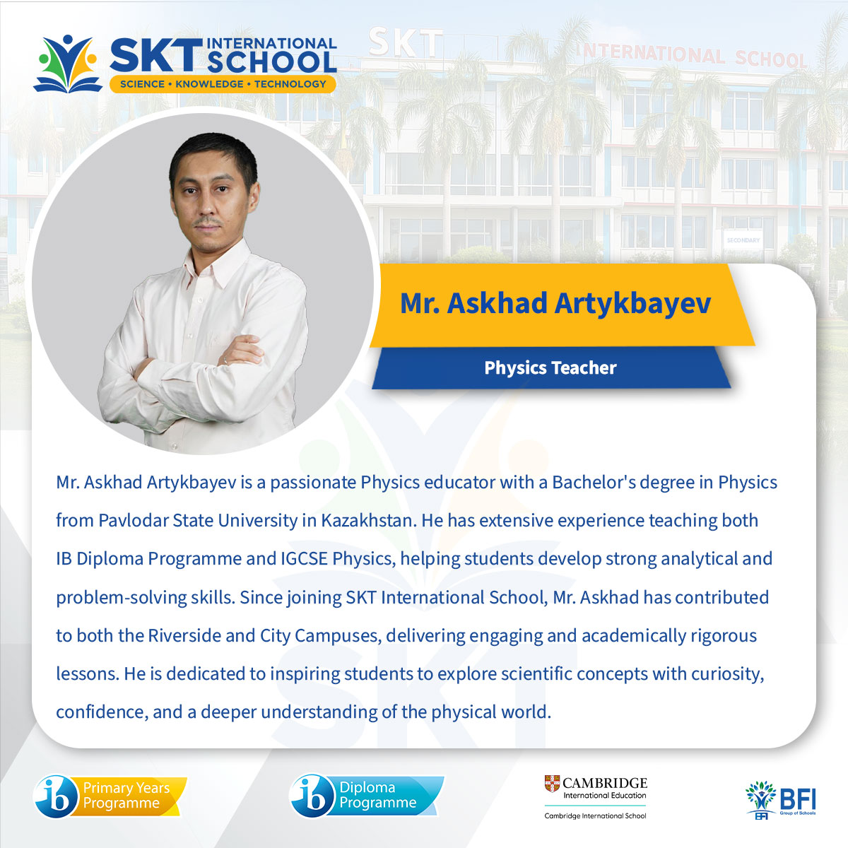 Mr. Askhad Artykbayev